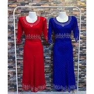 Georgette Gown Heavy Stone Work Material
