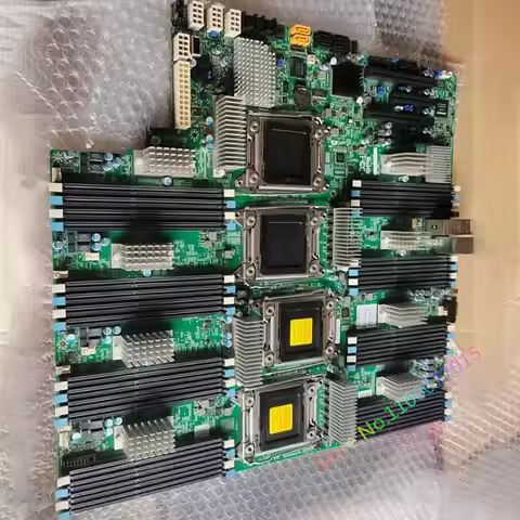 Four-way Server Motherboard LGA 2011 Intel C602J Support E7 8800 V3 V4 CPU DDR3 PCI-E 3.0 X10QBL