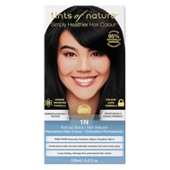 Organic Pavilion Tints of Nature 1N Natural Black - Permanent Hair Colour น้ำยาย้อมผมออร์แกนิค (130m