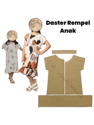 Pola Jiplak / Pola Instan DASTER REMPEL ANAK