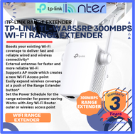 TP-LINK Tplink Wireless Wifi Range Extender 2.4GHz 300Mbps Access Point AP 2 Antenna Wall Plugged WA