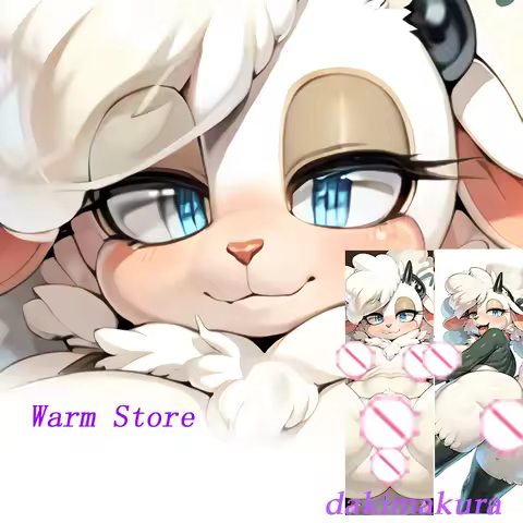 Dakimakura Anime Lanolin the Sheep Double-sided Print Life-size Body Pillow