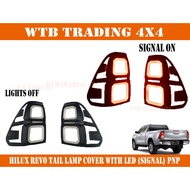 HILUX REVO ROCCO ROGUE TAIL LAMP COVER (LED) SIGNAL 4X4 ACCESSORIES LAMPU BELAKANG COVER