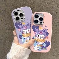 Cartoon Kuromi Phone Case For OPPO F1S F9 Pro F11 Pro F17 Pro F19 Pro Soft TPU Shockproof Back Cover