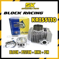 BLOCK RACING KRISS110 KRISS1 KRISS2 57MM 60MM COMPLETE ESPADA BLOK KRISS