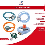 Eurogas / Chelstar / Milux / Butterfly - (Sirim) Penyambung Hose Gas Safety Low Pressure Gas Regulat