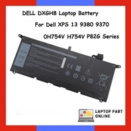 DELL DXGH8 Laptop Battery For Dell XPS 13 9380 9370 0H754V H754V P82G Series