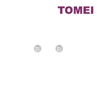 TOMEI Akoya Pearl 6mm Earrings,Yellow Gold 750