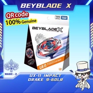 [Ready Stock, Shipped from Malaysia]Takara Tomy Beyblade X-UX-11 Impact Drake 9-60LR (HK Ver.)