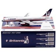 Aircraft Jcwings 1/200 Alloy Airliner Model Big Britain Airlines B757-200 G-BYAC