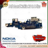Nokia X6 6.1 Plus Usb Pcb Board Charger Connector