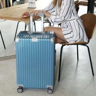 復古行李箱24吋（冰藍色）