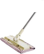 Mop - Mop for Floor Cleaning,Squeeze Flat Mop, Rotation Spin Mop Wet Dry Floor Cleaning,Hand Wash Free, Mop Pads with Long Commemoration Day