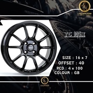 TC105X 16x7 ET40 4x100 GB