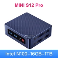 Beelink MINI S12 Pro Windows 11 Intel 12th Gen N100 Mini PC DDR4 RAM M2 NVME SSD 3.4GHz Wifi 6 Bluet