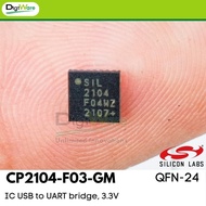 CP2104 USB to UART 3.3V SMD QFN 24Pin