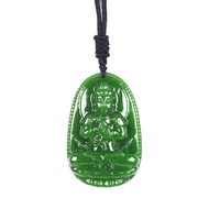 【正佳珠寶】和田碧玉 八大守護神 大日如來 羊 猴 本命佛 吊墜