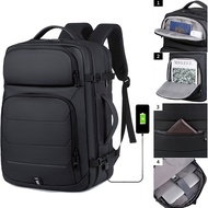 Expandable Men‘s 17 Inch Laptop Backpacks Waterproof Notebook Bag USB Schoolbag Sports Travel School Bag Pack Backpack For Male