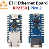 Waveshare RP2350-ETH Raspberry Pi Pico 2 RP2350 ETH CH9120 TCP/UDP Ethernet Network For Arduino