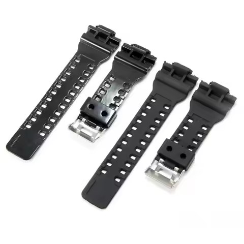 Silicone Watch Strap for Casio G-SHOCK GA-100/110/140/200/400/700 GD-100 G-8900 GW-8900 watchband 16