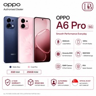 OPPO A6 Pro 5G 8+256GB | Official SG Set | 120Hz | 6500mAh | Fast Charge