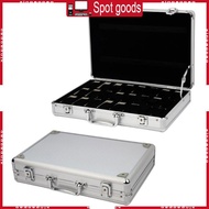 XI 24 Girds Watch Box Aluminum-Alloy Produc Storage Watch Box Collection Display