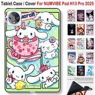For NUMVIBE Pad H13 Pro Tablet Fashion Cartoon Painting BUBU Soft Silicone Tablet Case Numvibe Pad H
