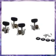 (Y W Z H)4Pcs Ukulele Guitar and Small 4 String Guitar Tuning Pegs Machine Heads 2R and 2L, Mounting