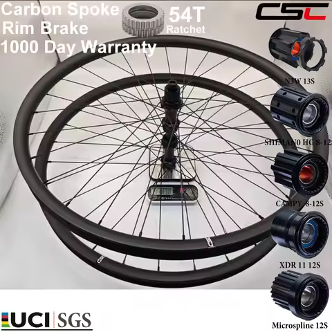 CSC 29er MTB Carbon Wheelset 30mm Inner Rim 22mm Deep 36T Boost 15x110/12x148 15X100 12x142mm center