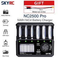 SKYRC NC2500 Pro NiMH NiCd Battery QC3.0 Charger for AA AAA Rechargeable Batteries Universal LCD Sma