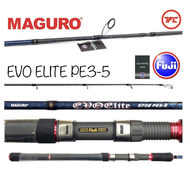 MAGURO EVO ELITE Fuji Spinning Rod Heavy Kolam Mekong PE3-5