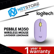 LOGITECH PEBBLE M350 WIRELESS MOUSE - LAVENDER LEMONADE - 910-006666