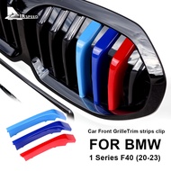 3pcs/set M Color ABS Kidney Grill Bar Grille Covers For BMW 1 Series BMW F40 2020-2023 Performance P