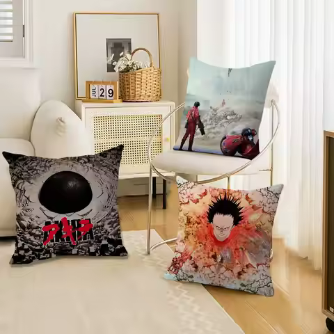 Hot Anime A-Akira Pillow Gift Home Office Decoration Bedroom Sofa Car Cushion Cover Case 45x45