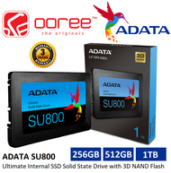 ADATA ULTIMATE SU800 2.5" SATA 6GB/S INTERNAL SSD SOLID STATE DRIVE WITH 3D TLC NAND FLASH - 256GB / 512GB / 1TB