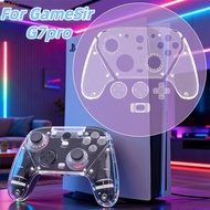 JIAGUMY Gaming Controller Protective , Decorative Transparent Front Faceplate,  Replacement Magnetic