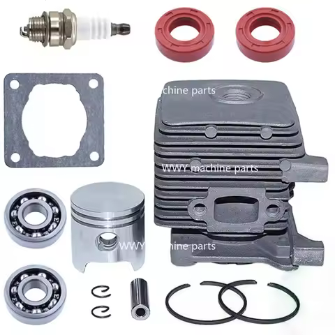 For FS55 FS45 BR45 HL45 HS45 HS55 Cylinder Assembly, Cylinder Block, Piston, Oil Seal Bearings 34mm