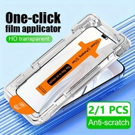 1/2PCS Tempered Glass For SAMSUNG Galaxy M56 Galaxy M16 Galaxy M06 4G 5G HD Full GLUE Coverage prote