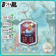 Favorite high-end Erling Haaland player keychain, the latest beautiful backpack and handbag hanging 