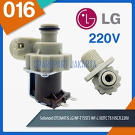 Tool Part Solenoid Water Valve Solenoid LG WF-T755TS WF-L100TC 220V WSL-016 3D1372372