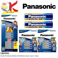 PANASONIC EVOLTA LR03EG AAA Alkaline Battery 1.5V Long Lasting High Energy Anti-Leak 4pcs 6pcs 12pcs