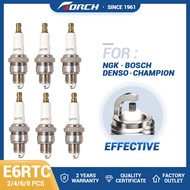 Motorcycle Ignition Spark Plug Torch E6RTC for Peugeot Citystar Ludix Kisbee TKR Squab 2 3 for CAN