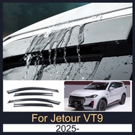 Door Visor For Jetour VT9 2025- Rain Visor Rain Guards Window Visors Deflector Acrylic Window Visors