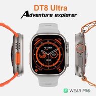 DT8 Ultra Smart Watch 2.0 inch Full Screen Custom Watch Face Bluetooth Call NFC Health Monitor Sport