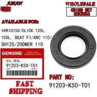 OIL SEAL Torque drive shaft  CLICK 125i,150i, Beat Fi (91203-K50-T01)