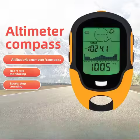 FR500 Height Measuring Instrument Altitude Altitude Meter Compass Barometer Thermohygrometer