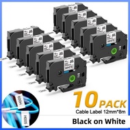 Portable Handheld Label Maker Mini Industrial Printer Print Tube Adhesive Label Satin Ribbon Fabric