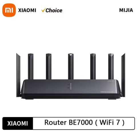 Xiaomi Mi Router BE7000 Tri-Band WiFi Repeater VPN 1GB Mesh USB 3.0 IPTV 4 X 2.5G Ethernet Ports Mod