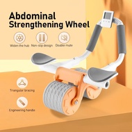 Abdominal fitness wheel automatic rebound elbow support abdominal muscle wheel plank abdominal contr