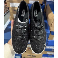 3 colors original 2024 Keds （free two pairs of socks ）Sequin wedding shoes women shoes white shoes fashion casual comfortable